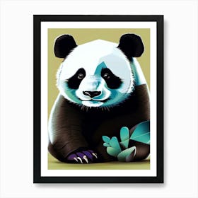 Panda Bear Art Print