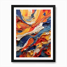 Abstract Painting 554 Art Print