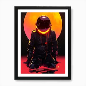 Spaceman Art Print