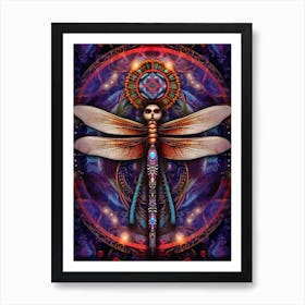 Dragonfly Darner Aeshna 1 Art Print