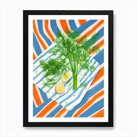 Dill Summer Illustration 6 Póster