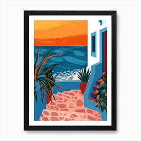 House On The Beach 13 Art Print