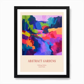 Colourful Gardens Callaway Gardens Usa 2 Red Poster Art Print