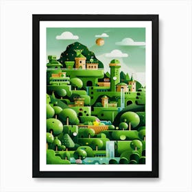 Kirby Art Print