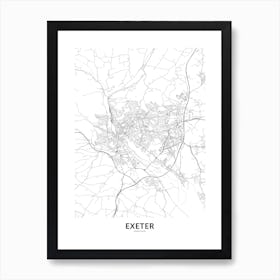 Exeter Art Print