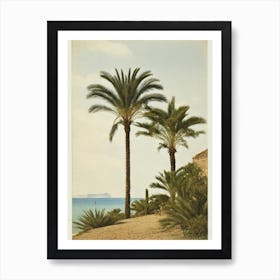 Playa De Muro Mallorca Spain Vintage Art Print