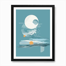 Ocean Canvas Print Art Print