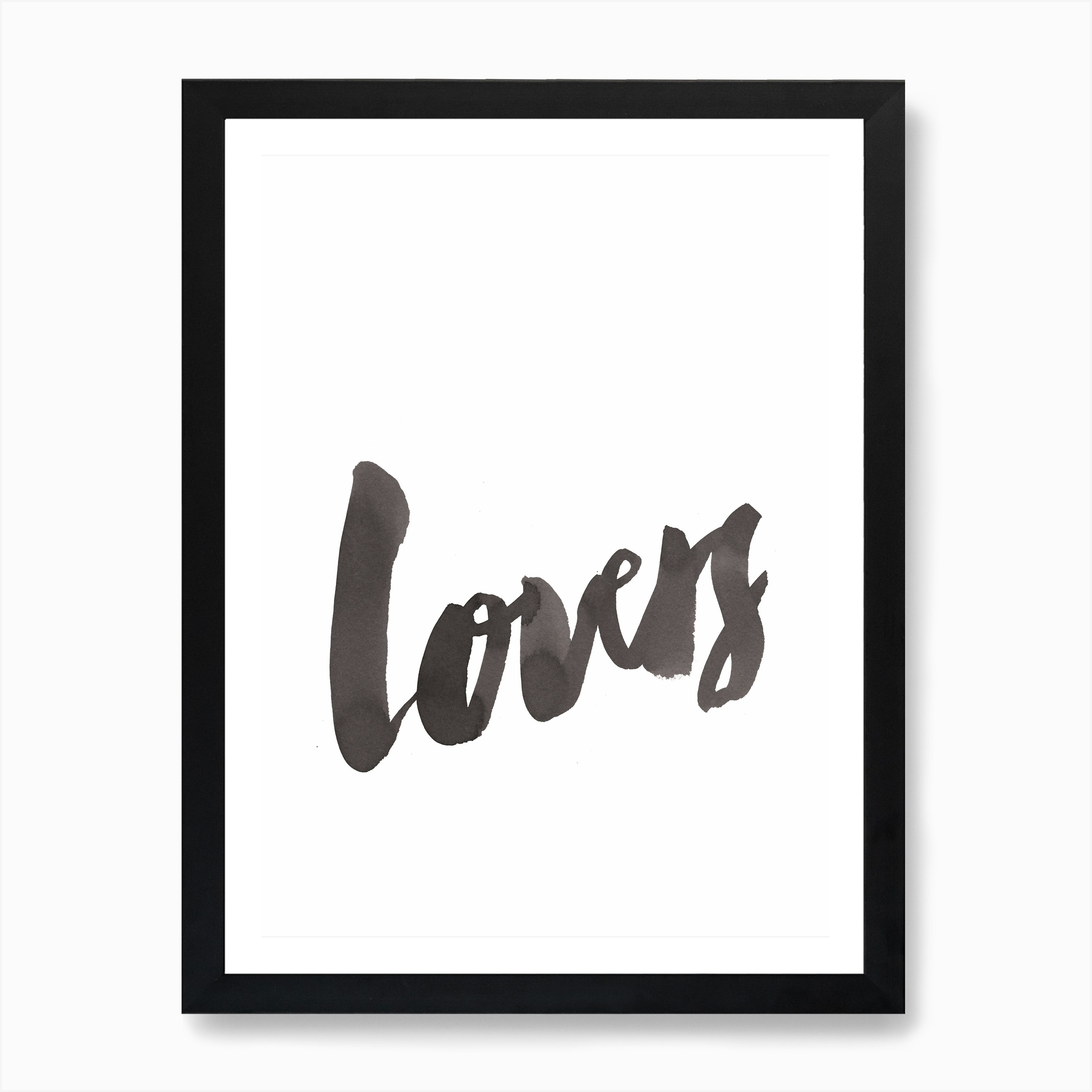 Lovers Wall Art Print Free Shipping Fy
