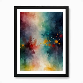 Abstract Watercolor Painting 31 Art Print