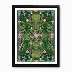 Tropical Foliage 15 Art Print