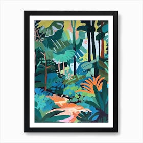 Kew Gardens, United Kingdom, Painting 1 Art Print