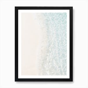 Teal Blue Ocean Art Print