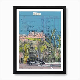 Edinburgh Castle Art Print