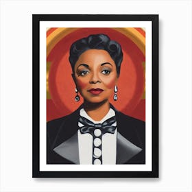 Ruby Dee Illustration Movies Art Print