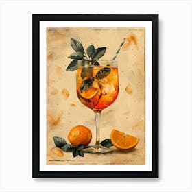 Aperol Spritz Art Print 458 Art Print