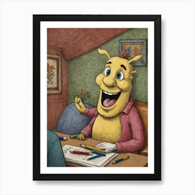 Teddy Bear 5 Art Print