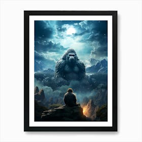 King Kong Art Print