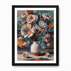 Flowers In A Vase 97 Art Print