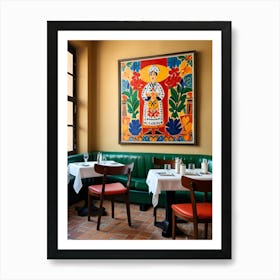 Mexican Restaurant Art Print