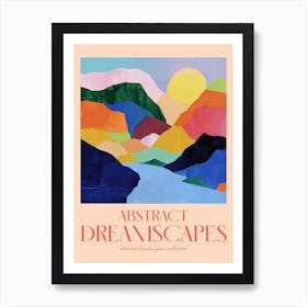 Abstract Dreamscapes Landscape Collection 38 Art Print