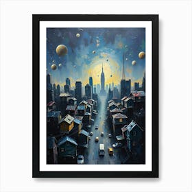 Cityscape 6 Art Print