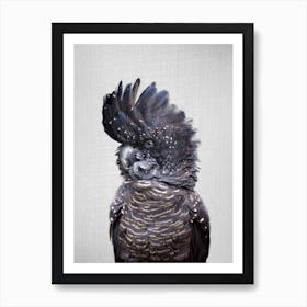 Black Cockatoo Art Print