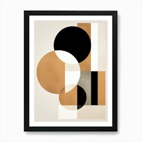 Bauhaus Reverie: Abstract Explorations Art Print