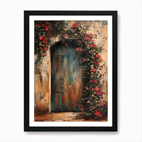 Garden Doors 8 Art Print