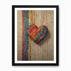 Heart Of Love 26 Art Print