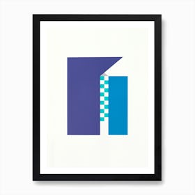 Blue Houses Poster