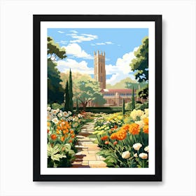 Bok Tower Gardens Usa  Illustration 3  Art Print