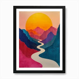 'River' 1 Art Print