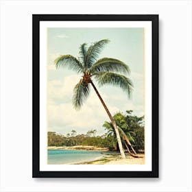 Emu Point Beach Australia Vintage Art Print