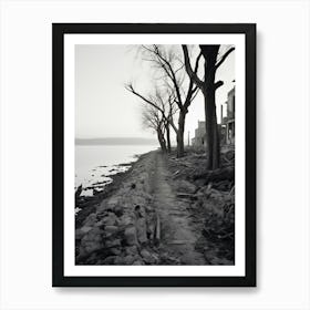 Gallipoli, Italy, Black And White Photography 1 Art Print