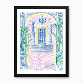 Doors And Gates Collection Bavaria, Germany 1 Art Print