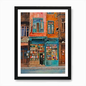 Instanbul Book Nook Bookshop 4 Art Print