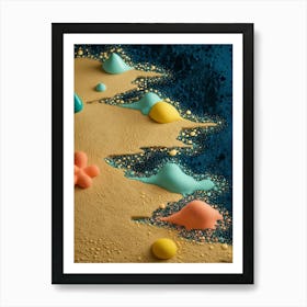 Sand Sculptures Art Print