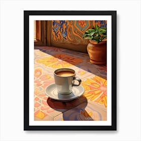 Latte 2 Art Print