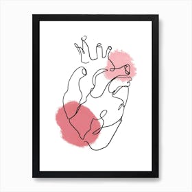 Heart Illustration 1 Art Print