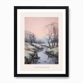 Dreamy Winter National Park Poster  Killarney National Park Ireland 2 Art Print