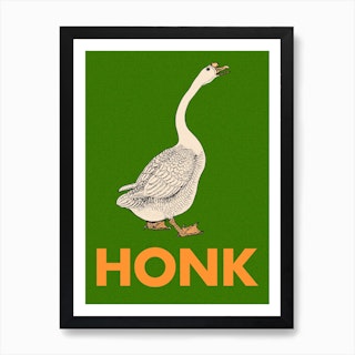 Goose Honk - Untitled Goose Game - Posters and Art Prints