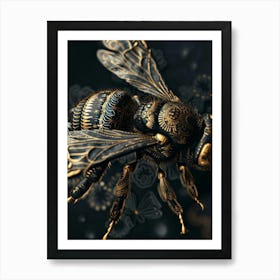 Bee Art Art Print