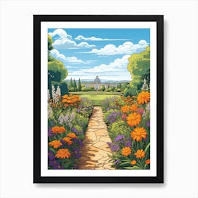 Niagara Parks Botanical Gardens Canada Illustration 1 Art Print