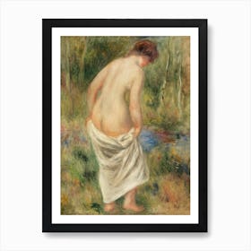 After The Bath (1901), Pierre Auguste Renoir Art Print