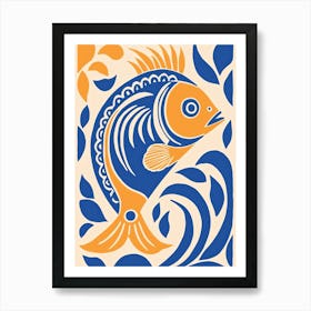 Fish In The Sea Art Print