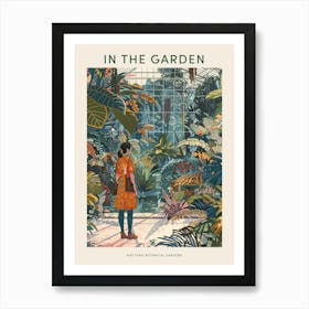 In The Garden Poster Matthaei Botanical Gardens Usa 2 Art Print