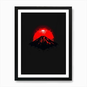 Mt Fuji 1 Art Print