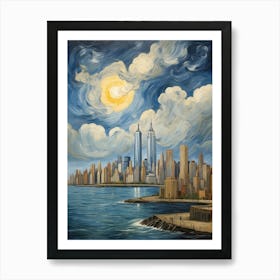 New York City Skyline Art Print