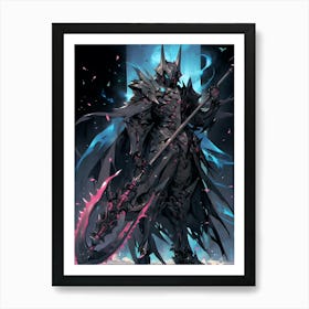 Dark Knight 4 Art Print