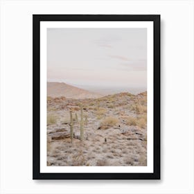 Pastel Desert Sky Art Print